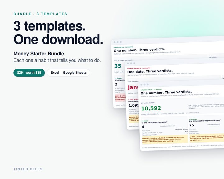 Money Starter Bundle